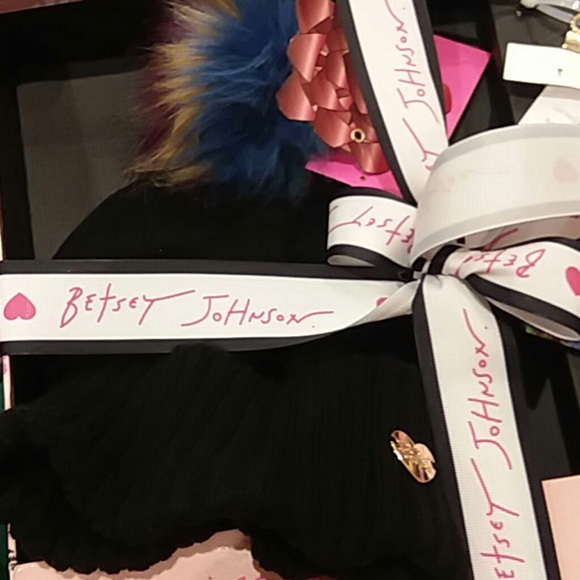 Gift Set Betsey Johnson hat/wallet nib - Picture 7 of 9